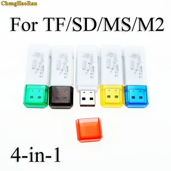 1 бр. висок Клас Мини-USB 2.0 Четец за Micro SD TF карта Адаптер Щепсела и да играе Цветни избор за tablet PC  5