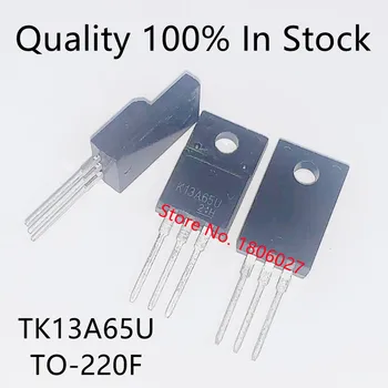 10 Бр./ЛОТ K13A65U TK13A65U TO-220F 650 В 13A N-канален полеви транзистор  0