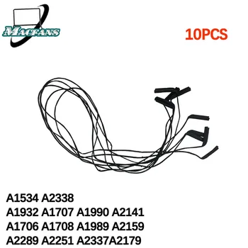 10 бр./лот Нов A1706 A1707A1708 LCD екран Гумена Средно Рамка Рамка Пръстен За MacBook Rro Retina 13 