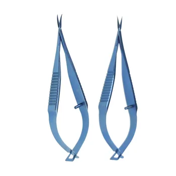 8,5 см Титан Сплав Офталмологични Ножици Venus Микро Ножица Права Извити Санаториум Инструмент  10