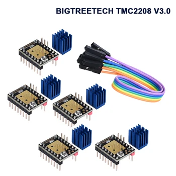 BIGTREETECH TMC2208 V3.0 Драйвер за стъпков мотор UART За SKR V1.3 Pro MKS Генерал V1.4 Такса за Управление на RepRap StepStick 3D Части на Принтера  1