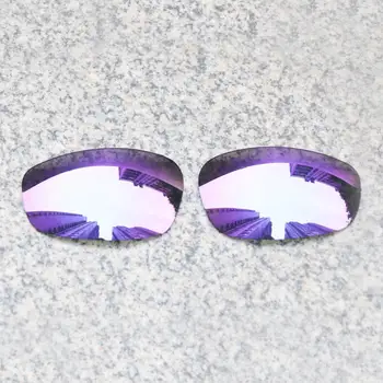 E. O. S Поляризирани Подобрени Сменяеми лещи за слънчеви очила Oakley Split Jacket - Лилава Лилава Поляризованное огледало  10