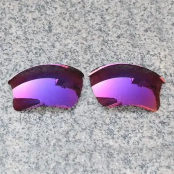 E. O. S Поляризирани Подобрени Сменяеми лещи за Слънчеви Очила Oakley Flak Jacket XLJ - Поляризованное Огледало Midnight Sun  10