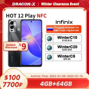 Infinix HOT 12 PLAY NFC смартфон 6,82 