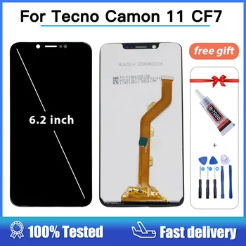 LCD екран за Tecno Camon 11 CF7 LCD дисплей, Дигитайзер, Тъч възли за Tecno Camon 11 CF7 Пълен LCD екран 6.2 ИНЧОВ LCD инструменти  10