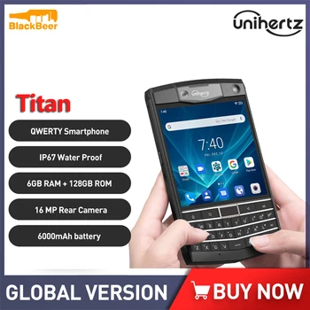 Unihertz Титан IP67 Здрав 4G Смартфон Восьмиядерный 6 GB 128 GB Мобилен Телефон Android 10 Мобилен Телефон с QWERTY Клавиатура NFC 6000 mah  10