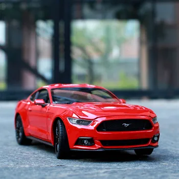 Welly 1:24 2015 Ford Mustang GT сплав модел на превозното средство за Леене под налягане и Играчки Превозни Средства се Събира подаръци Не дистанционно управление тип транспорт играчка  10