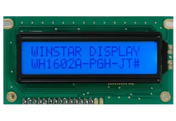 Winstar WH1602A - модул LCD дисплей с матричен LCD дисплей с размер 16x2 символа, задно осветяване на екрана новата и оригинална  10