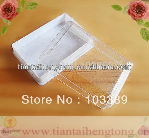 странно прозрачна пластмасова кутия четок, подарък кутия за четок от мъниста 6 мм