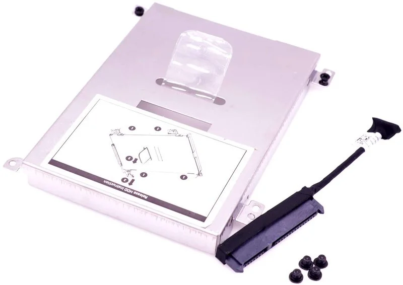 НОВ Кабел за твърд диск SATA HDD Caddy Скоба за HP ZBook 17 G3 G4 848231-001 DC020029U00
