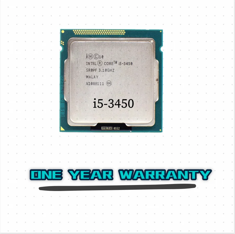 Процесор Intel Core i5 3450 3.10 GHz Quad Core 6M Socket 1155 CPU Процесор SR0PF