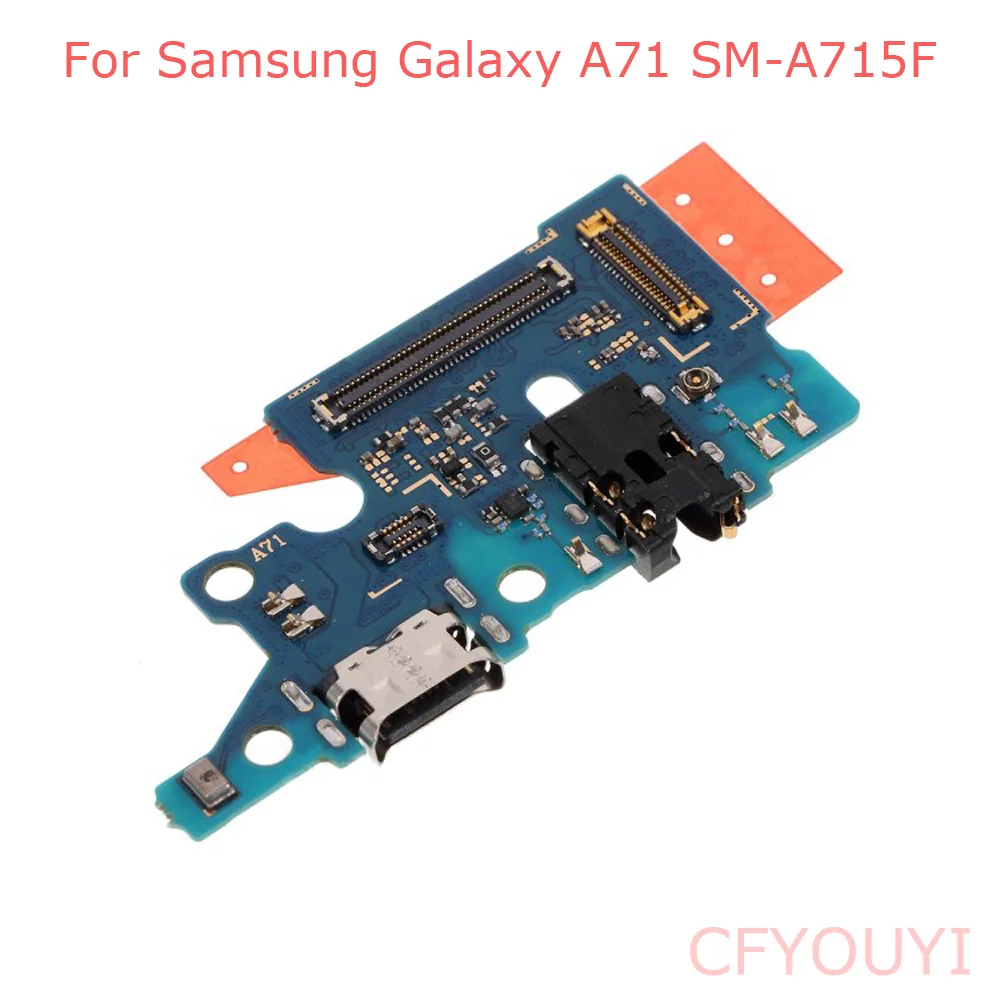 За Samsung Galaxy A71 A715F USB Докинг станция, Зарядно Устройство, кабел за зареждане на пристанището Част