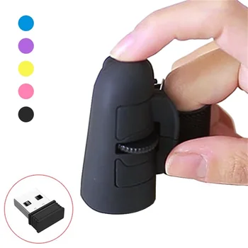 Безжична мишка с USB Ring 2.4 G Безжична Креативна, Мързелива Мишка за пръстите, Компютър, Мобилен телефон, Мини-таблет, който е съвместим с Bluetooth  5