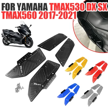 За YAMAHA TMAX530 TMAX 530 T-MAX 560 MAX530 SX DX 2017-2021 Мотоциклетът Степенка за краката Педала на Крака Плоча Крака Крака  0
