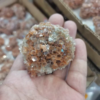 Натурален марокански цвете-като нефелиновая руда crystal клъстер обучение проба минерален кристал проба от рудата, декоративен камък 1 бр.  10