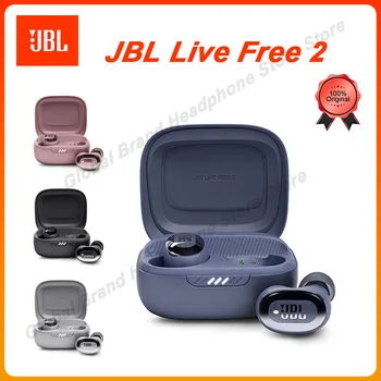 Оригинални Слушалки JBL Live Free 2 TWS True Wireless Bluetooth Стерео Музикални Игри, Спортни ушите С Басовым Звука на Слушалки С Микрофон  10