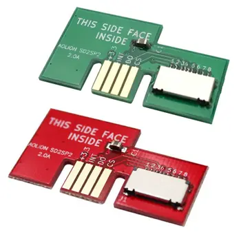 Преносим Адаптер за Карти Micro SD TF Card Reader, за да NGC Game Cube SD2SP2 SDLoad SDL Адаптер Професионални резервни Части За Ремонт на  10