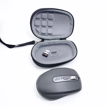 Преносим Калъф за Носене Logitech Anywhere MX 3 Мишката Водоустойчив, устойчив на удари EVA Пътна Чанта За Съхранение Защитен Калъф във формата на Миди  2