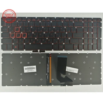 Руска клавиатура с подсветка за Acer Nitro 5 AN515 AN515-51 AN515-52 AN515-53 AN515-41 AN515-42 AN515-31 n17c1 AN515-51-56U0 28 Пин  10