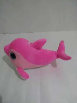Червена сладка малка играчка плюшен делфин За Детски рожден ден или Коледен Подарък  0